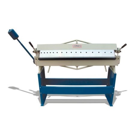 Baileigh Industrial Holdings Baileigh Industrial Manually Operated Box and Pan Finger Brake, 4'L, 16 Gauge, BB-4816E 1000475